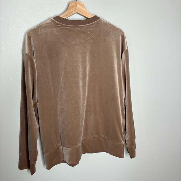 Athleta Retroplush Velvet Crewneck Sweatshirt small - Picture 7 of 7